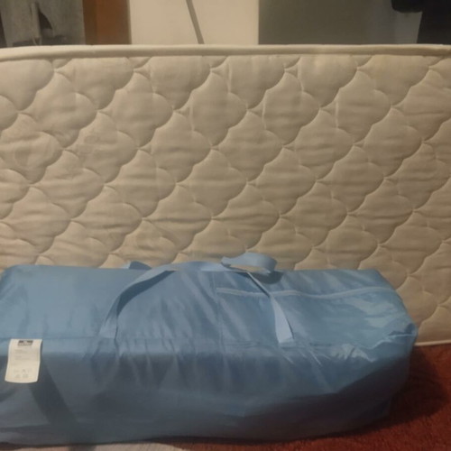 Playpen like new with changing table and regular mattress