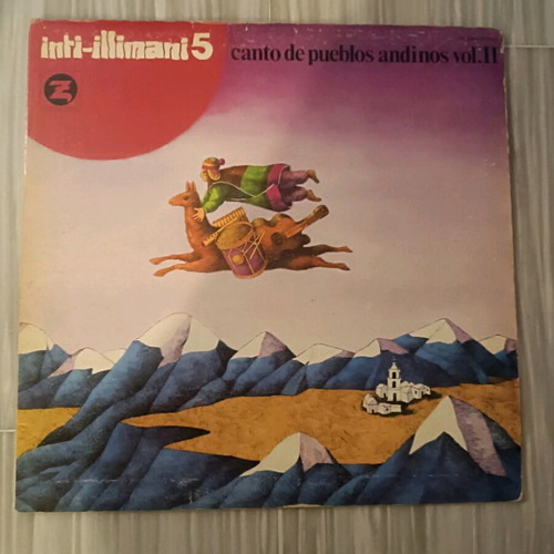 Imti-illimani 5 Canto de pueblos andinos vol. II vinyl record like new