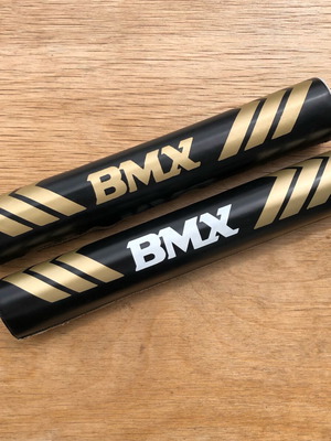 Vintage BMX handlebar sponge protectors pair new