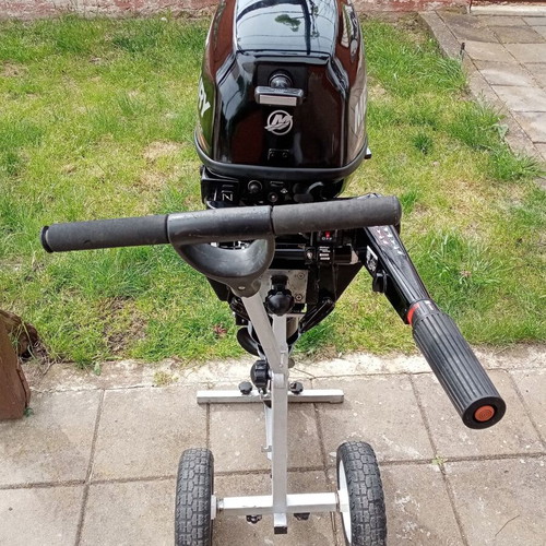 Mercury 9.9 HP outboard engine, 4-stroke, short shaft