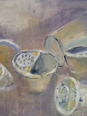 "Kouvas" acrylic painting on canvas