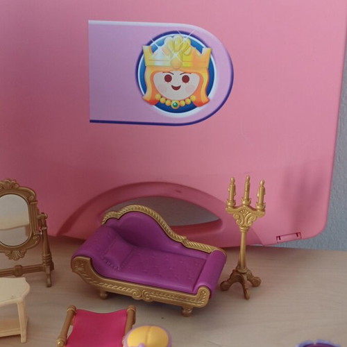 Playmobil princess playset with figures and furniture
