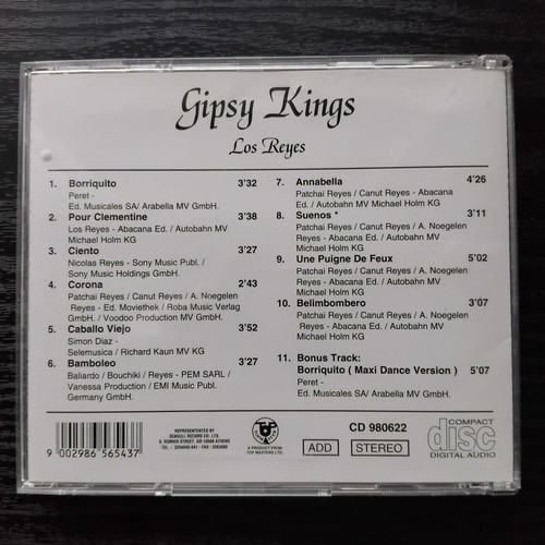 Gipsy Kings Los Reyes CD μεταχειρισμένο, Latin