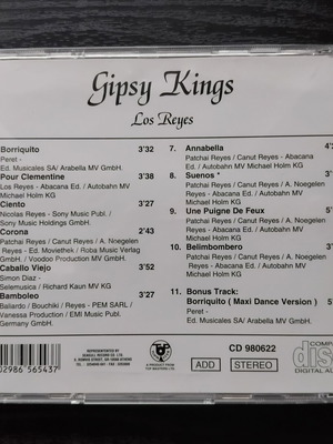 Gipsy Kings Los Reyes CD μεταχειρισμένο, Latin