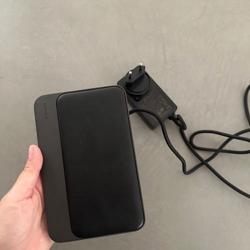 Nomad Base Station Hub Edition wireless charger used