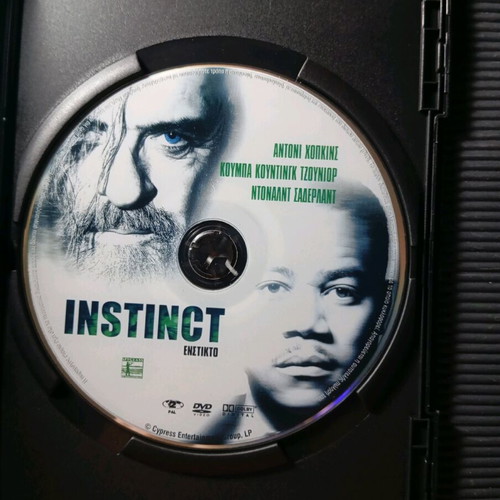 Instinct DVD in good condition with subtitles