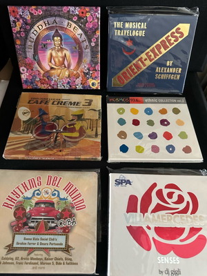 48 CDs σαν καινούργια, ηλεκτρονική, house, ethnic μουσική