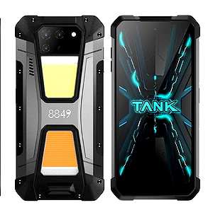 Unihertz 8849 Tank 2 Rugged Smartphone, 40Lumens Projector, 15500mAh 108MP 22GB/256GB NFC Android-13