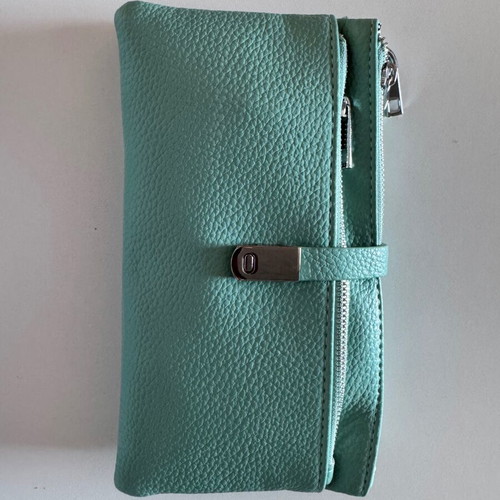 Wallet-pouch new, green veraman color