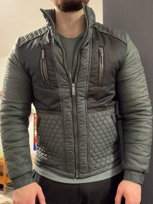 Etro Dark Green Puffer Jacket