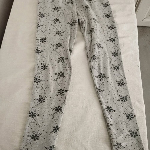 Children's cotton leggings pants used, gray, warm and comfortable