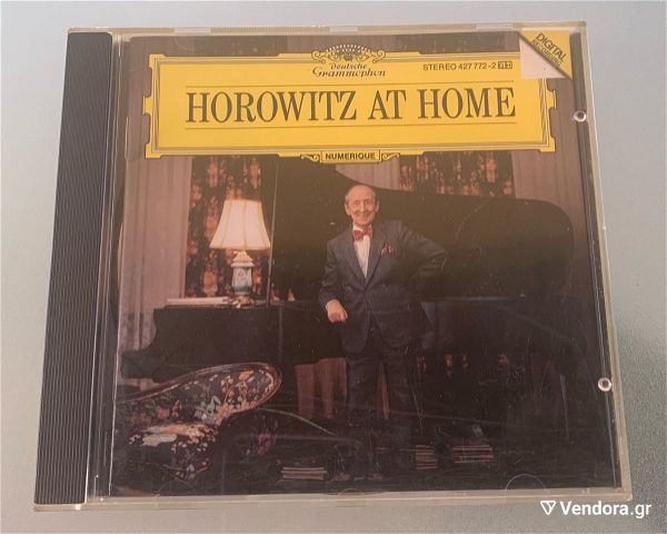  Deutsche grammophon Horowitz at home afthentiko cd album