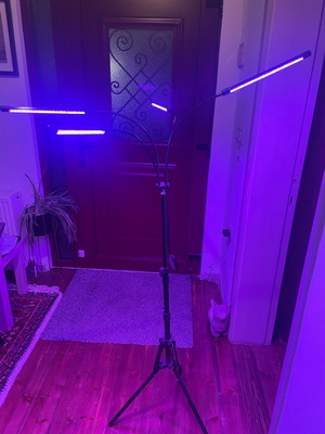 GloboStar Hanging Grow Light Full Spectrum with LED 20W 150cm like new