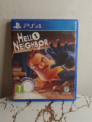Hello Neighbor PS4 game used, action puzzle