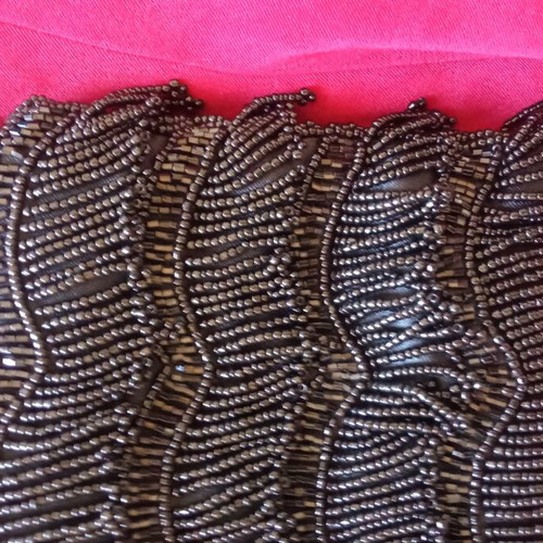 Black evening beaded bag like new