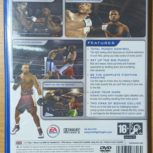 Fight Night 2004 PlayStation 2 used without manual