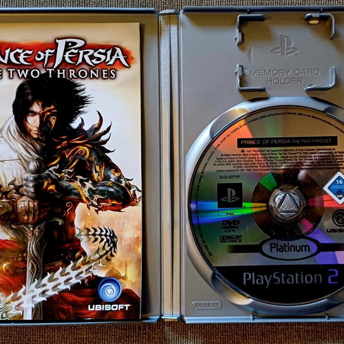 Prince of Persia The Two Thrones PS2 game used