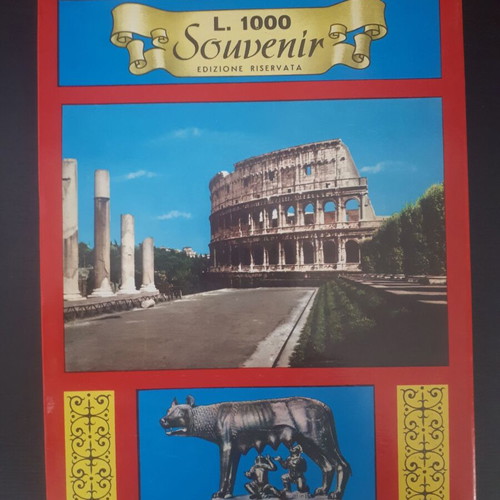 ROME 80 FOTOCOLOR Foldable Large Postcards