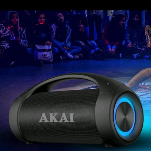 Akai Bluetooth Speaker abts 55 Waterproof Karaoke New