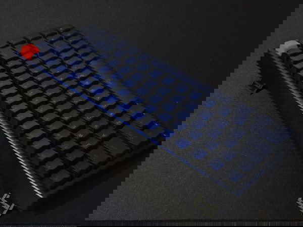  Keychron K2 V2 Gateron Brown asirmato Bluetooth pliktrologio angliko US