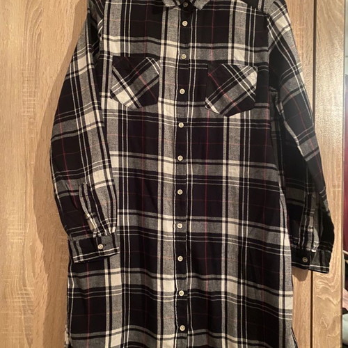 Checked shirt used, size 38
