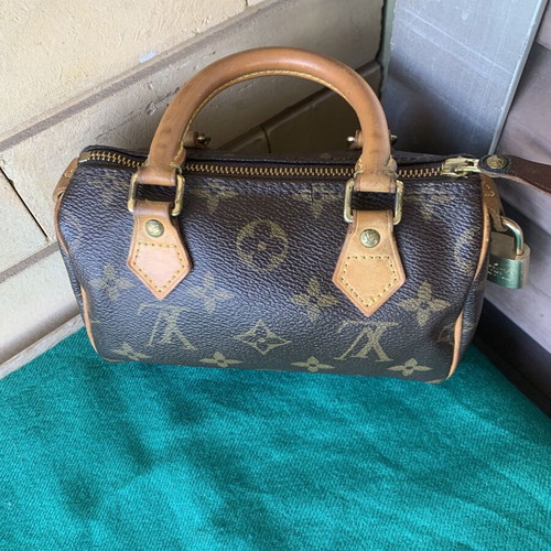 Nano Speedy bag used, brown handbag