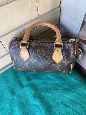 Nano Speedy bag used, brown handbag