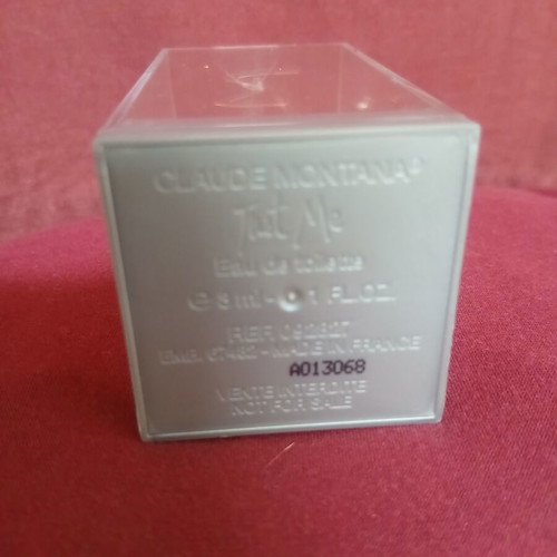 Claude Montana Eau de Toilette 3 ml new collectible miniature