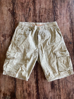 Cargo shorts no. 33 size S beige and brown