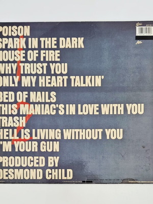 Alice Cooper Trash βινύλιο LP μεταχειρισμένο, ελληνική έκδοση 1989