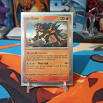 Entei Holo Pokémon card