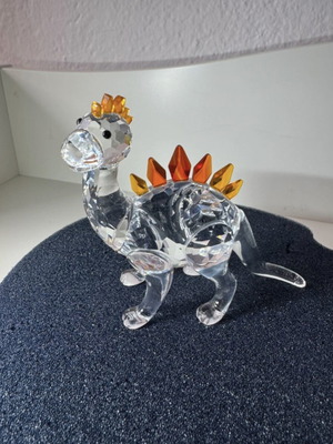Swarovski Baby Stegosaurus crystal figure like new with box