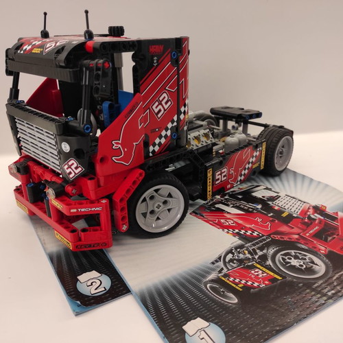 Lego Race Truck 8041 μεταχειρισμένο χωρίς κουτί με οδηγίες