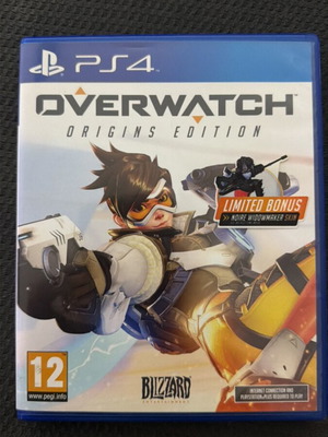 Overwatch PS4 game like new