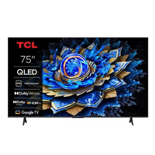 TCL 75" 75T69C QLED 4K TV with broken screen