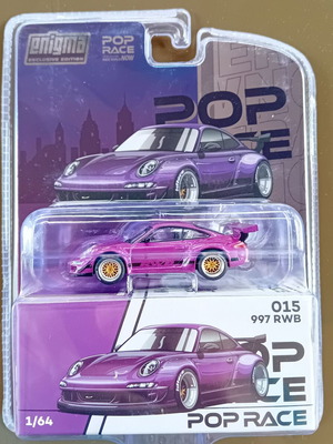 Pop Race Enigma #015 Porsche 997RWB αυτοκινητάκι καινούργιο