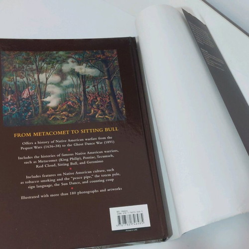 Native American Warriors hardcover book new