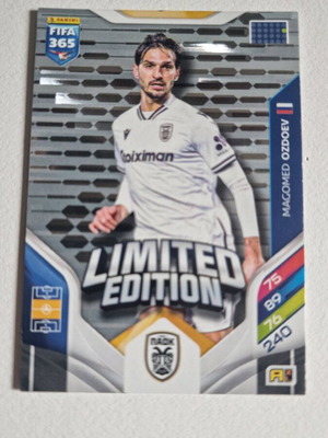Card 2026 Panini FIFA 365 Adrenalyn XL Limited Edition Ozdoev paok like new