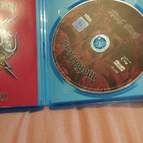 Motorhead Stage Fright Blu-ray like new, metal