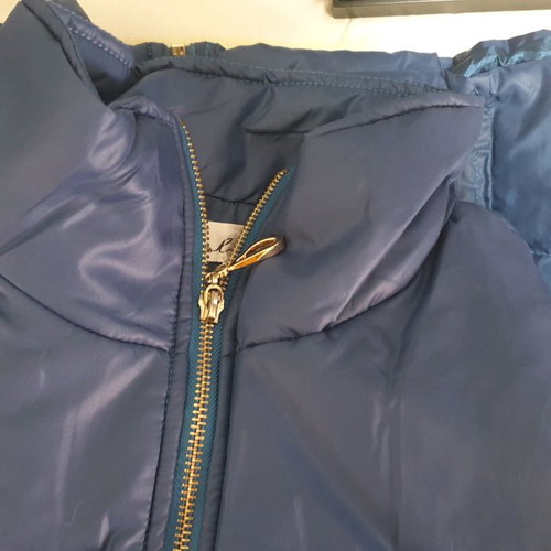 Modern women's jacket new, size M, blue