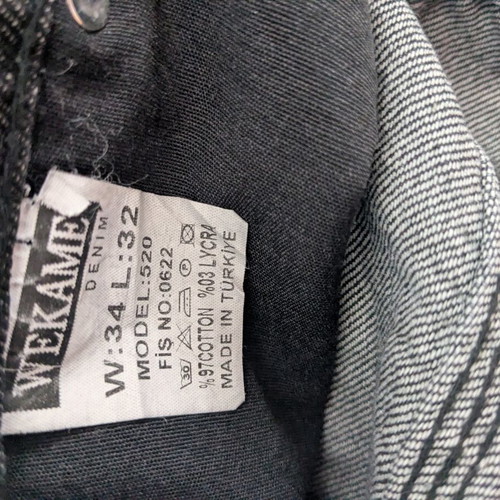 Loose Fit Jean, Black No34, men's