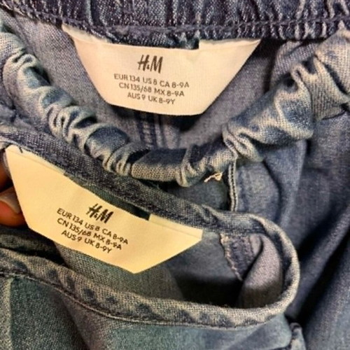 H&M Kids Denim Set Size 134, Like New