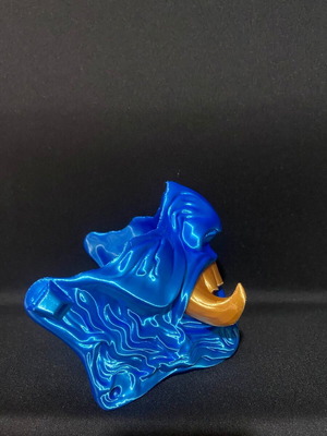 3D printed samurai mask new