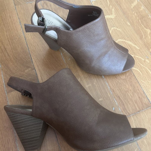 Marks & Spencer brown sandals like new, size 39