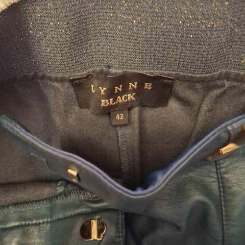 Lynne leather pants green like new size XL