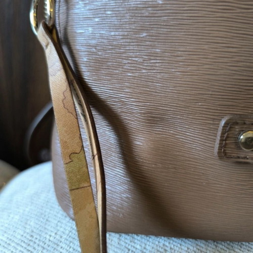 Alviero Martini 1A Classe Leather Backpack like new, tan color