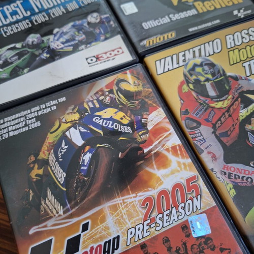 Moto DVD set, 6 discs