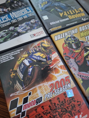 Moto DVD set, 6 discs