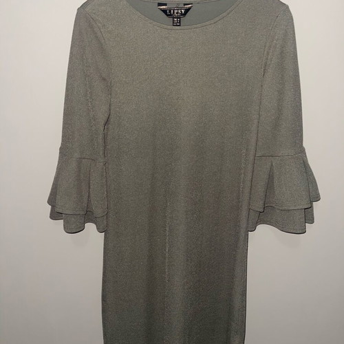 Lipsy London dress green like new, size S