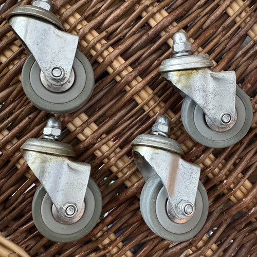 Heavy-duty caster wheels, set of 4